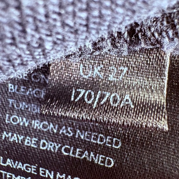 Free People We The Free Virgo Black Denim Jean Mini‎ Skirt Full Zip Size 27 - Picture 6 of 12